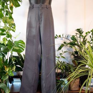 Haggar Gray Dress Pants, 44 x 32